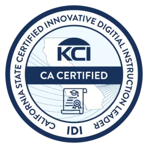 IDI badge - CA Certified - Krause Center for Innovation