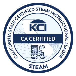 STEAM badge - CA Certified - Krause Center for Innovation