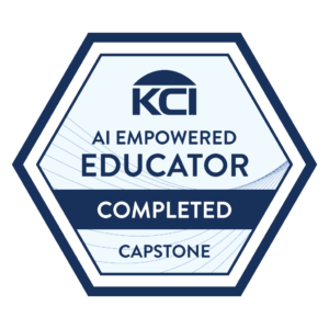 AI Empowered Educator badge