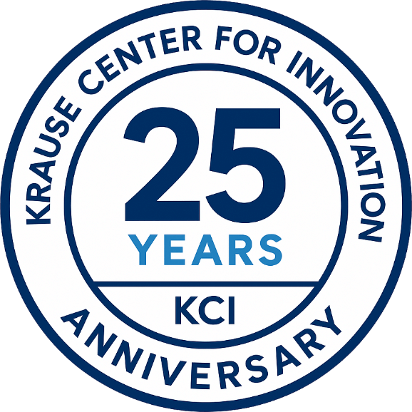 Krause Center for Innovation 25 Years Anniversary logo
