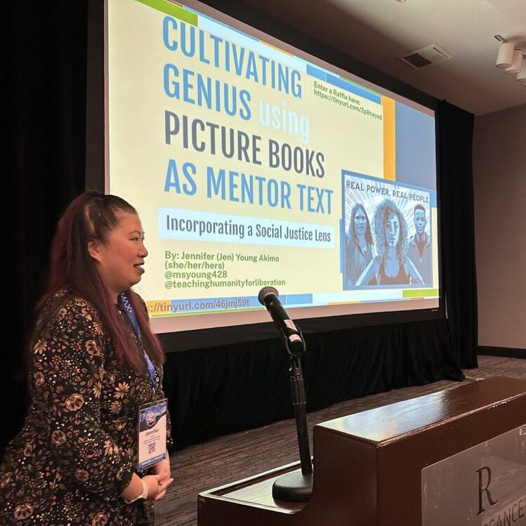 Cultivating genius using picture books as mentor text slide by Jennifer Young Akimo